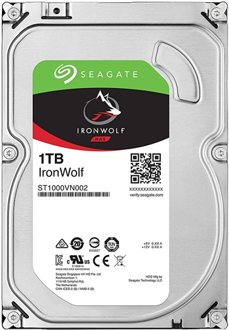 HDD) Ironwolf(NAS 【新品未開封】SEAGATE 1TB 3.5-Inch Cache 64MB NCQ 6Gb/s SATA NAS IronWolf 1TB Seagate 内蔵型ハードディスクドライブ